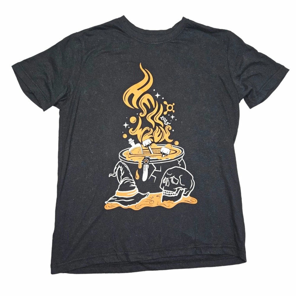 Orangetheory Fitness 2025 Hell Week Graphic T-Shirt Unisex Medium Black Tee